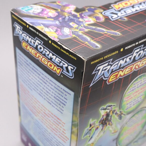 Transformers Energon Mirage Action Figure 2003 Hasbro Sealed - Picture 7 of 10